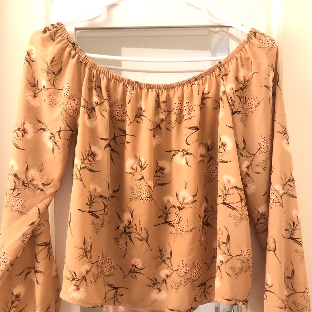 Forever 21 Off Shoulder Blouse Top